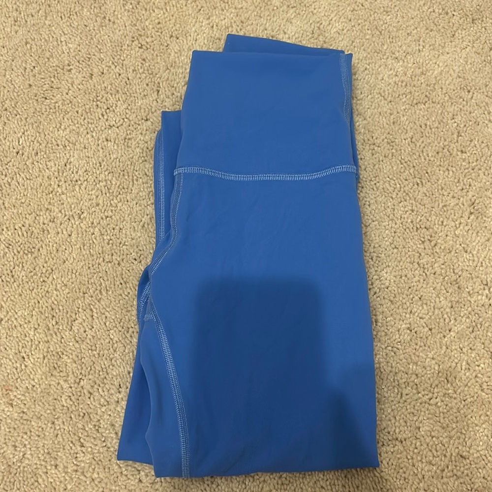 Blue lululemon leggings